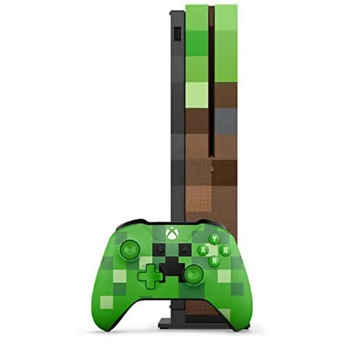 کنسول بازی مایکروسافت مدل Xbox One S Minecraft Limited Edition (1)